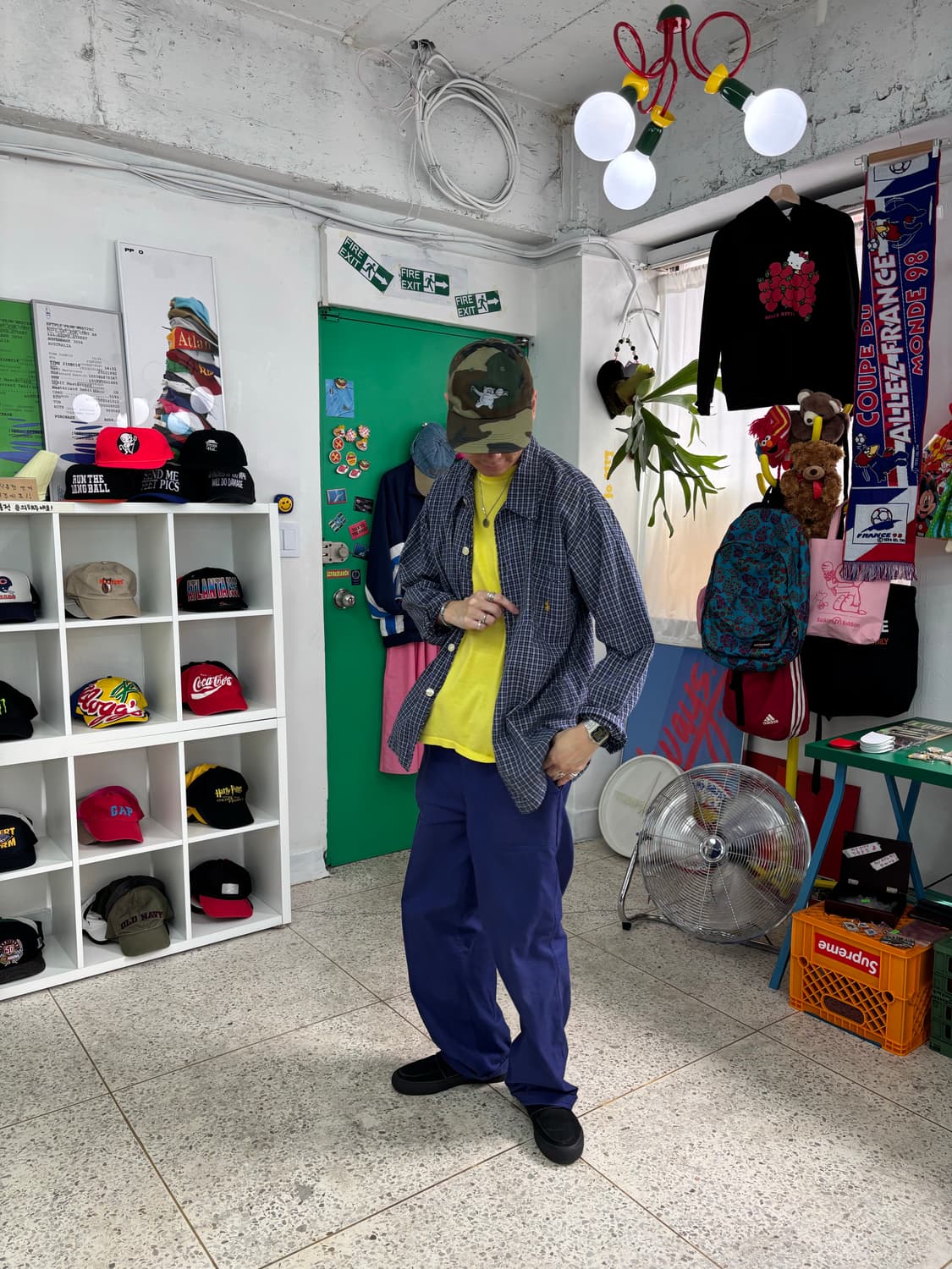 PRL Check Sleep Shirt 상품이미지3
