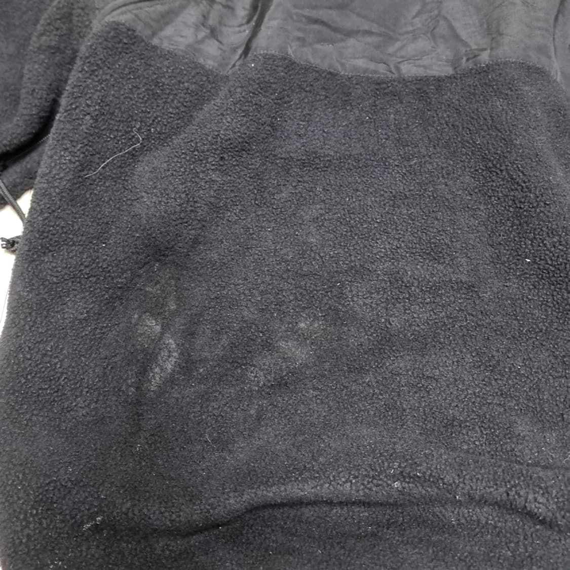 미군 구형 폴라텍 블랙 플리스 자켓 (Freece Jacket) 라지 상품이미지4