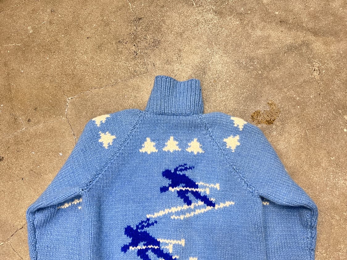 (rare) 코위찬 스키 니트 집업 상품이미지6