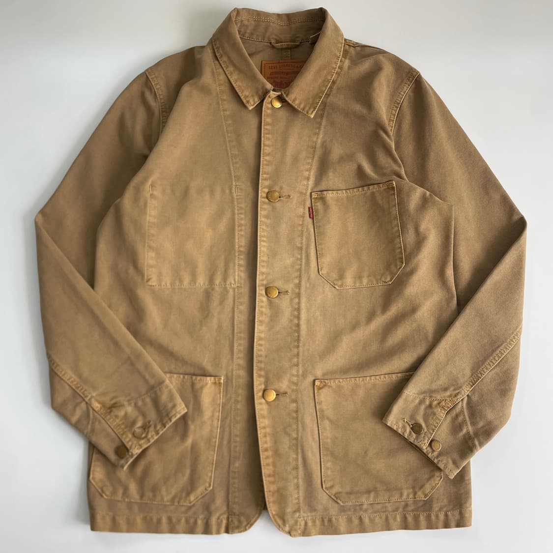 Levis  리바이스 레드탭 베이지 초어 워크자켓 상품이미지1