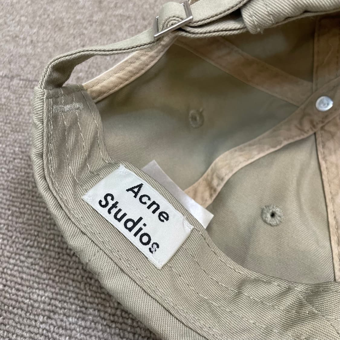 ACNE STUDIOS CARLIY AS CAP 아크네 스튜디오 볼캡 상품이미지4