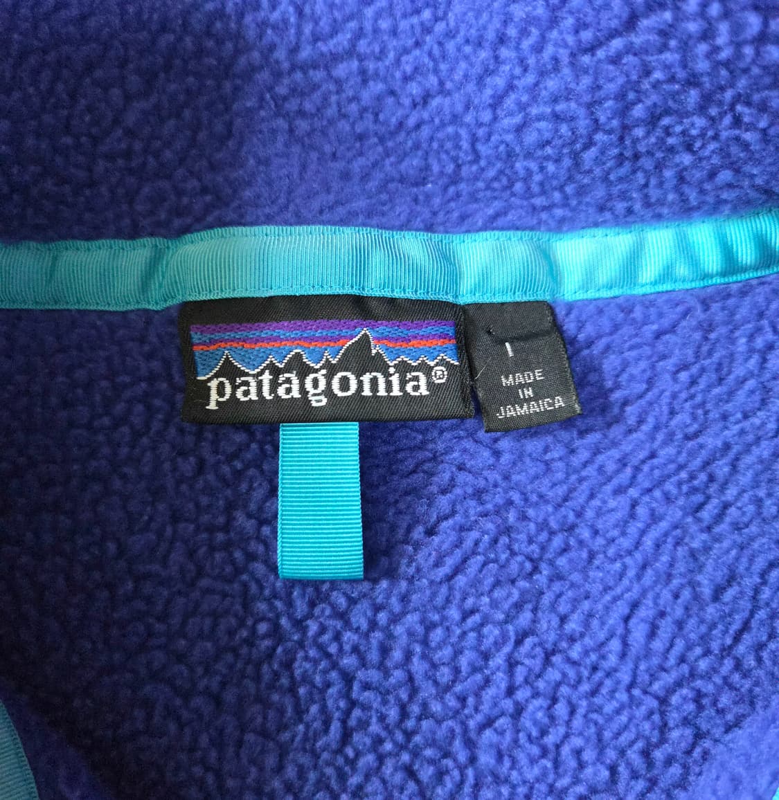 (L)파타고니아 자메이카 블루 신칠라 플리스 자켓 상품이미지4