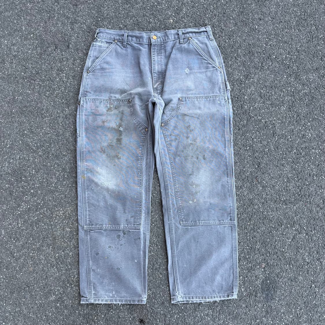 OG USA 칼하트 B01 GVL 더블니 카펜터팬츠 상품이미지1