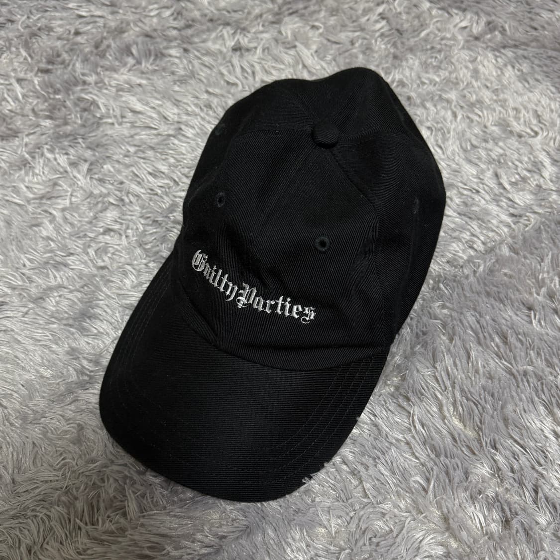 [F] 와코마리아 6패널 캡 블랙 상품이미지1