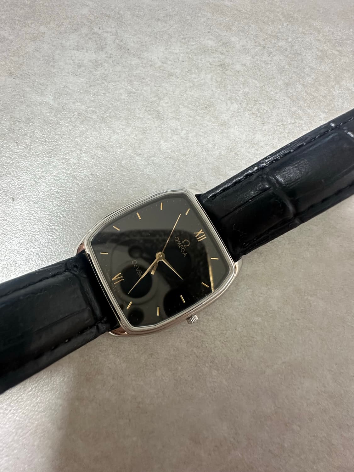 오메가 빈티지 드빌 로만 다이얼 상품이미지2