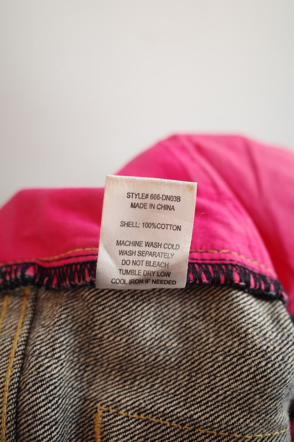 Mishka 미쉬카 셀비지 데님팬츠 (33인치) 상품이미지8