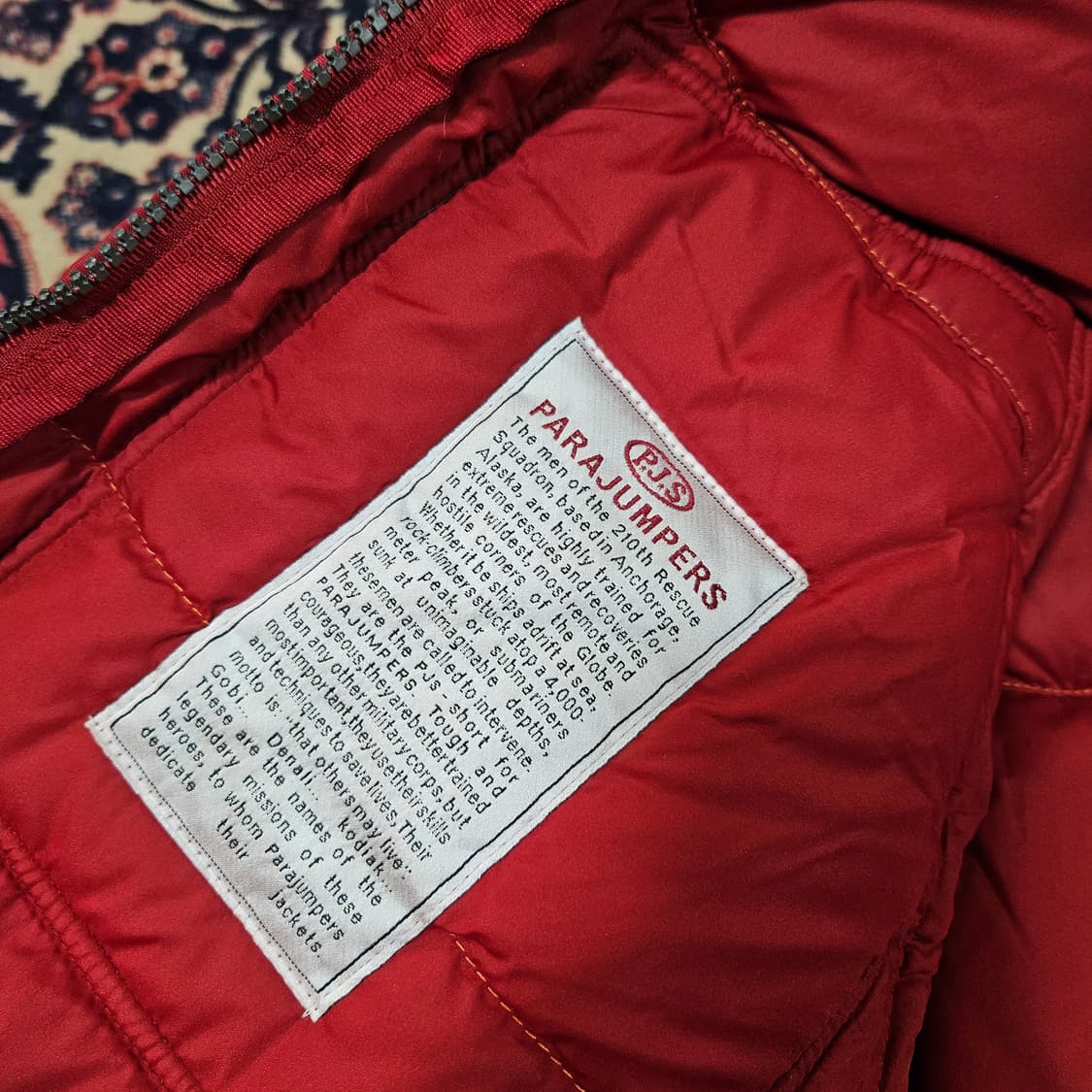 파라점퍼스 롱베어 다운 패딩 파카 M size 상품이미지8