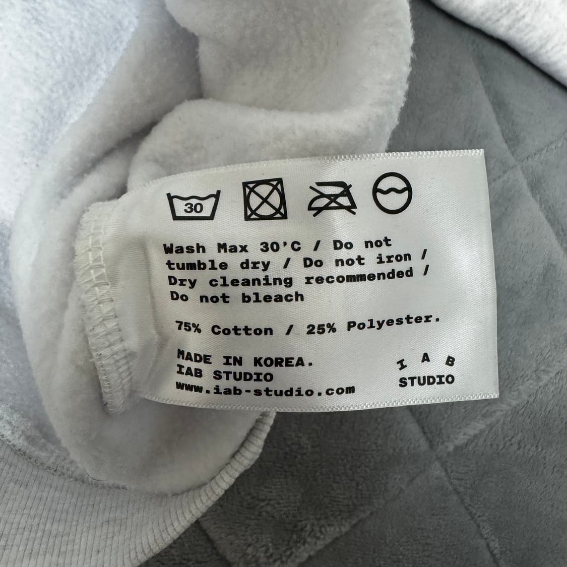 아이앱 스튜디오 후드 라이트 그레이 L사 상품이미지5