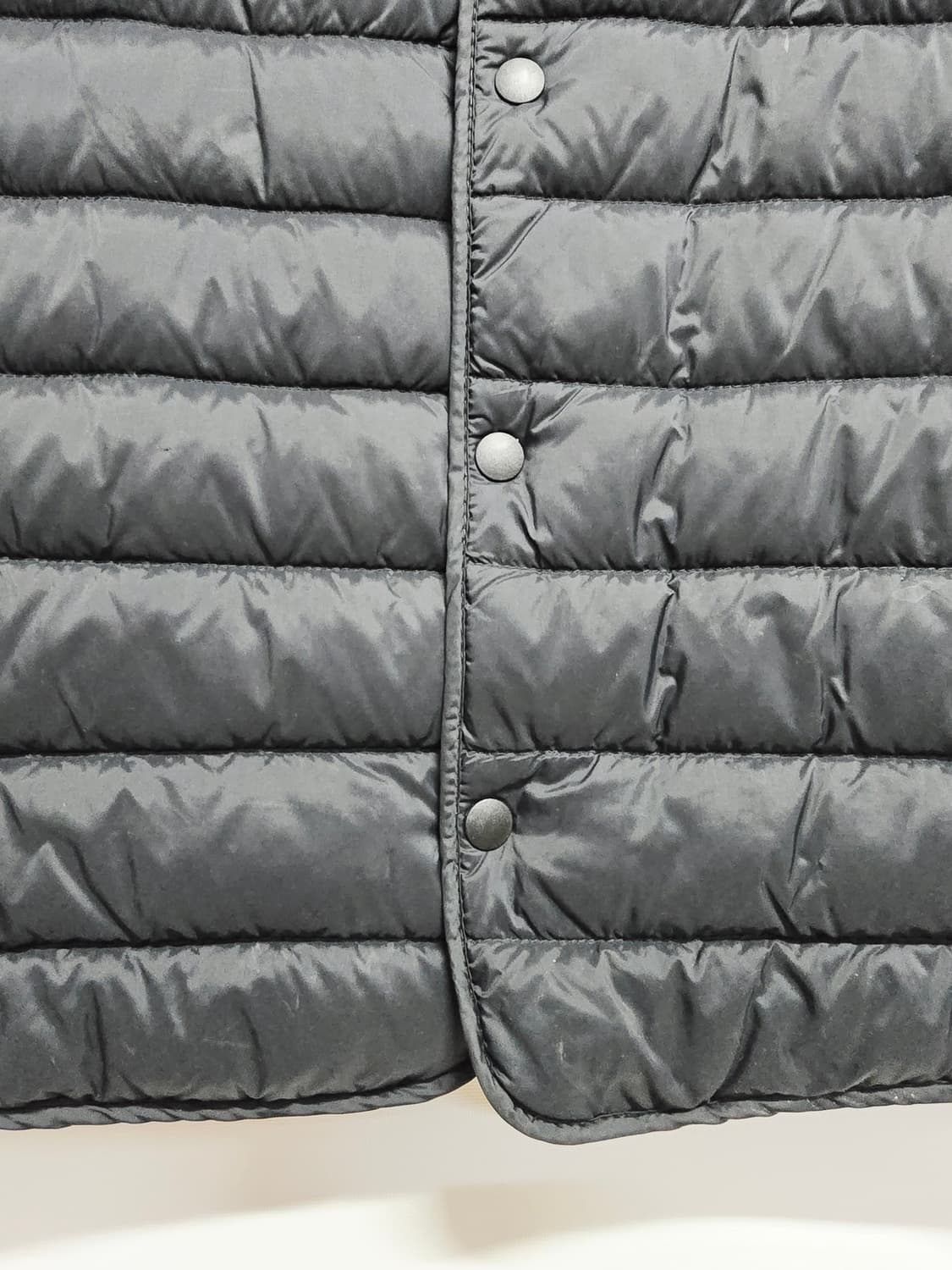 무신사 스탠다드 경량 다운패딩 조끼 블랙 상품이미지3