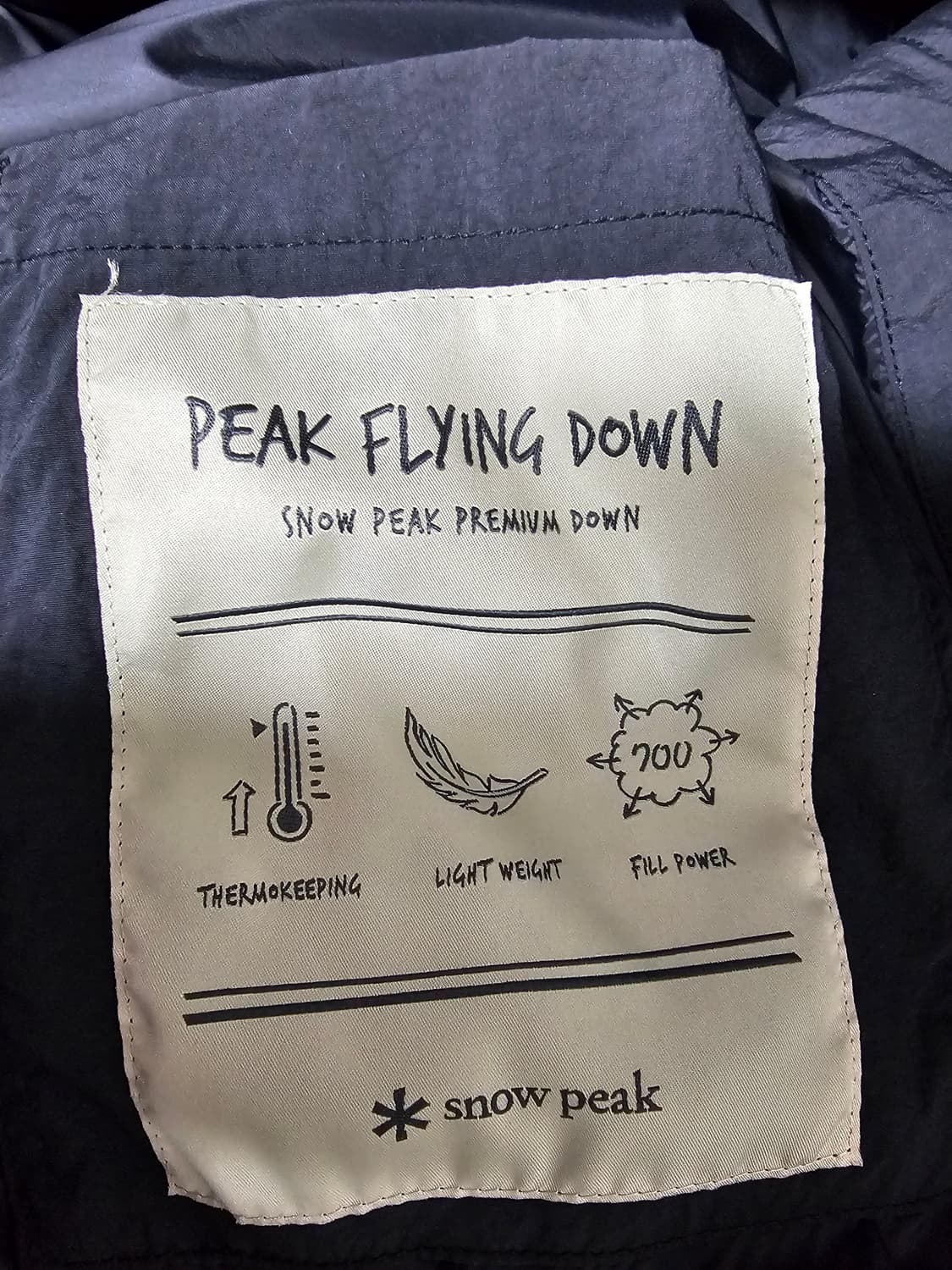 스노우피크 여성 다이아퀼팅 덕다운패딩 90 상품이미지5