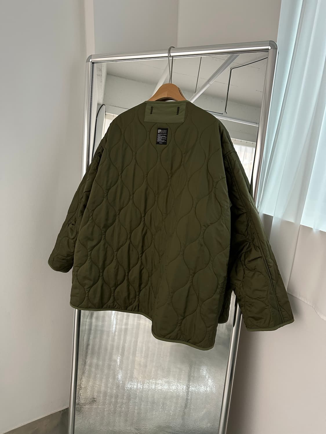 빔즈 M-65 개파카 피쉬테일 야상 모즈코트 라이너 내피 퀼팅 자켓 상품이미지6