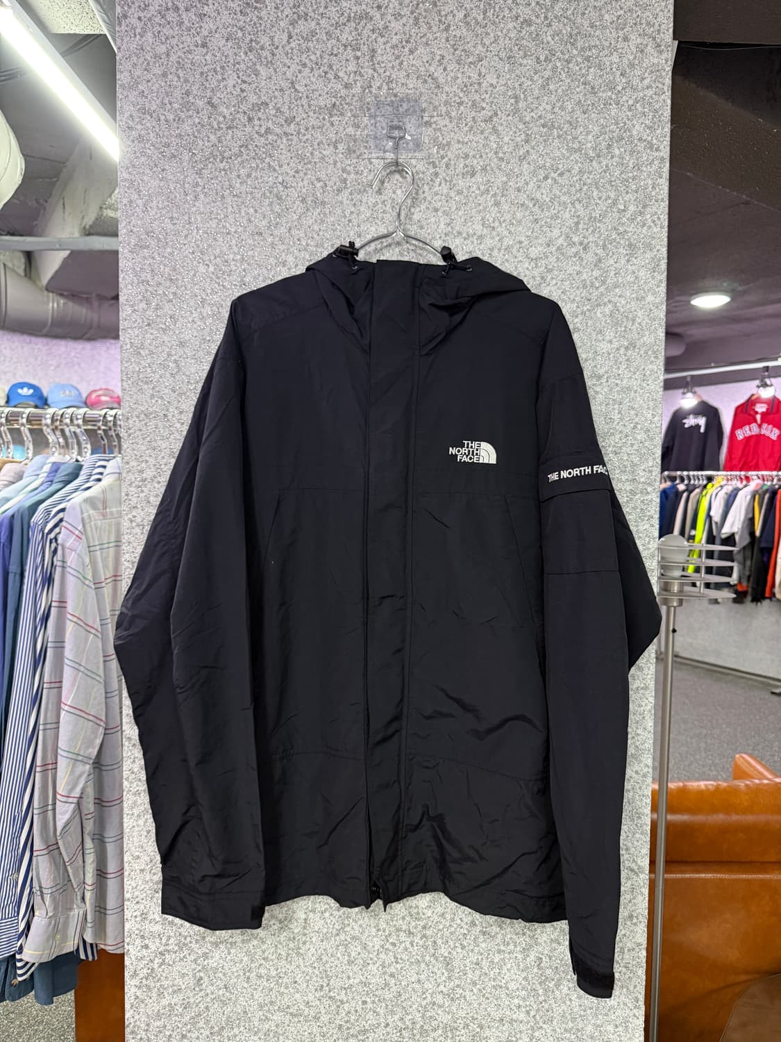 노스페이스 고프코어 바람막이 자켓 블랙 B4704 상품이미지2