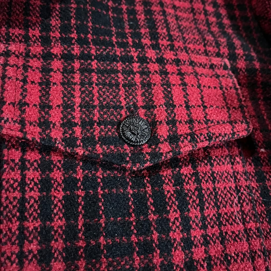 [105] 오프화이트 플란넬 셔츠 상품이미지5