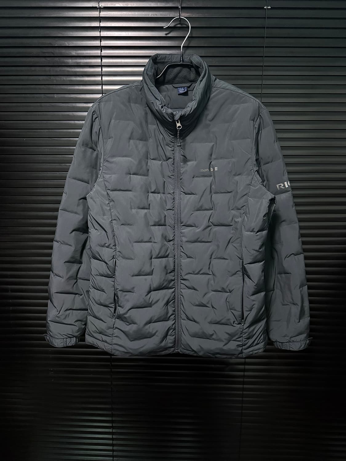 mont-bell ricoh 몽벨 경량 덕다운 패딩 M 95 그레이 회색 상품이미지2