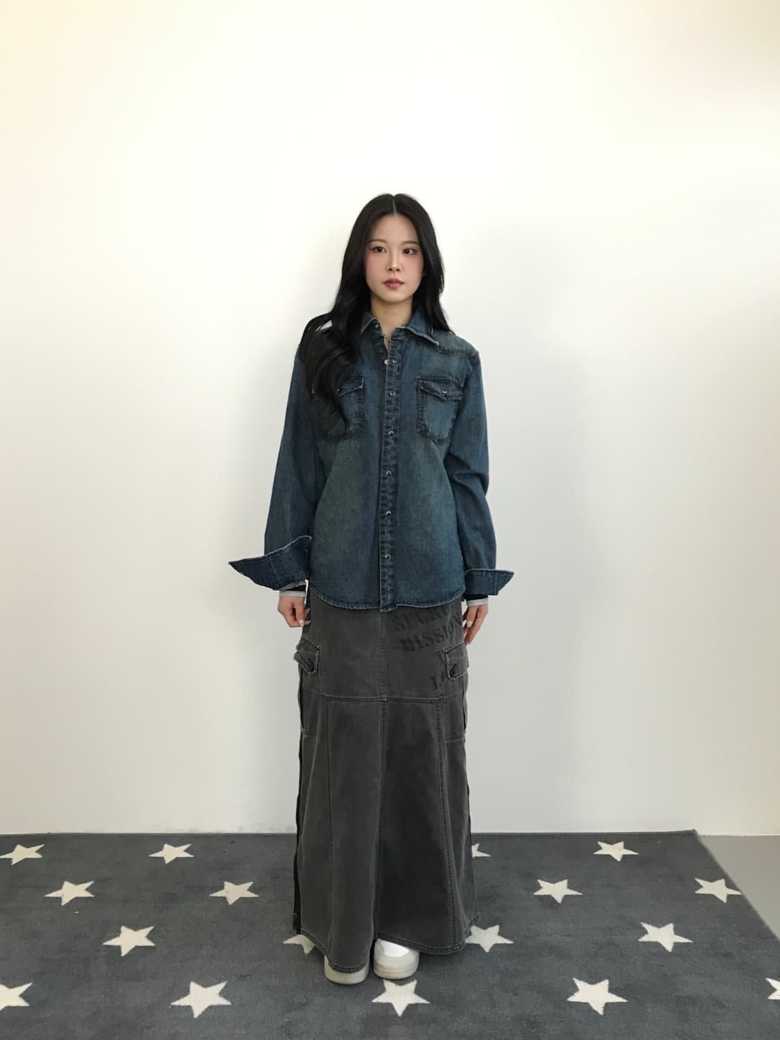Semantic Design Western Denim Shirt 상품이미지1