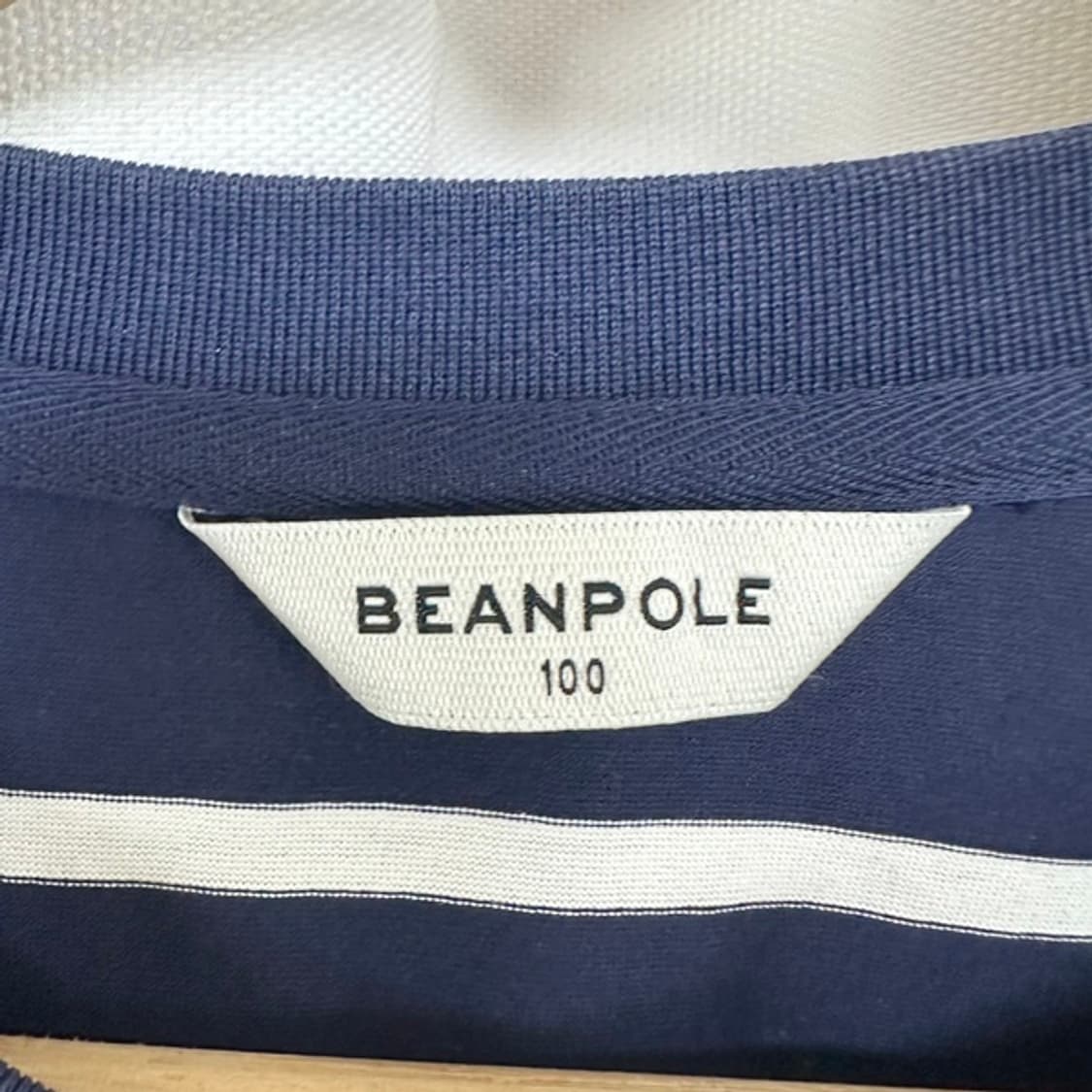 빈폴 남자 면100% 스트라이프 반팔티 100 /퀸 상품이미지4