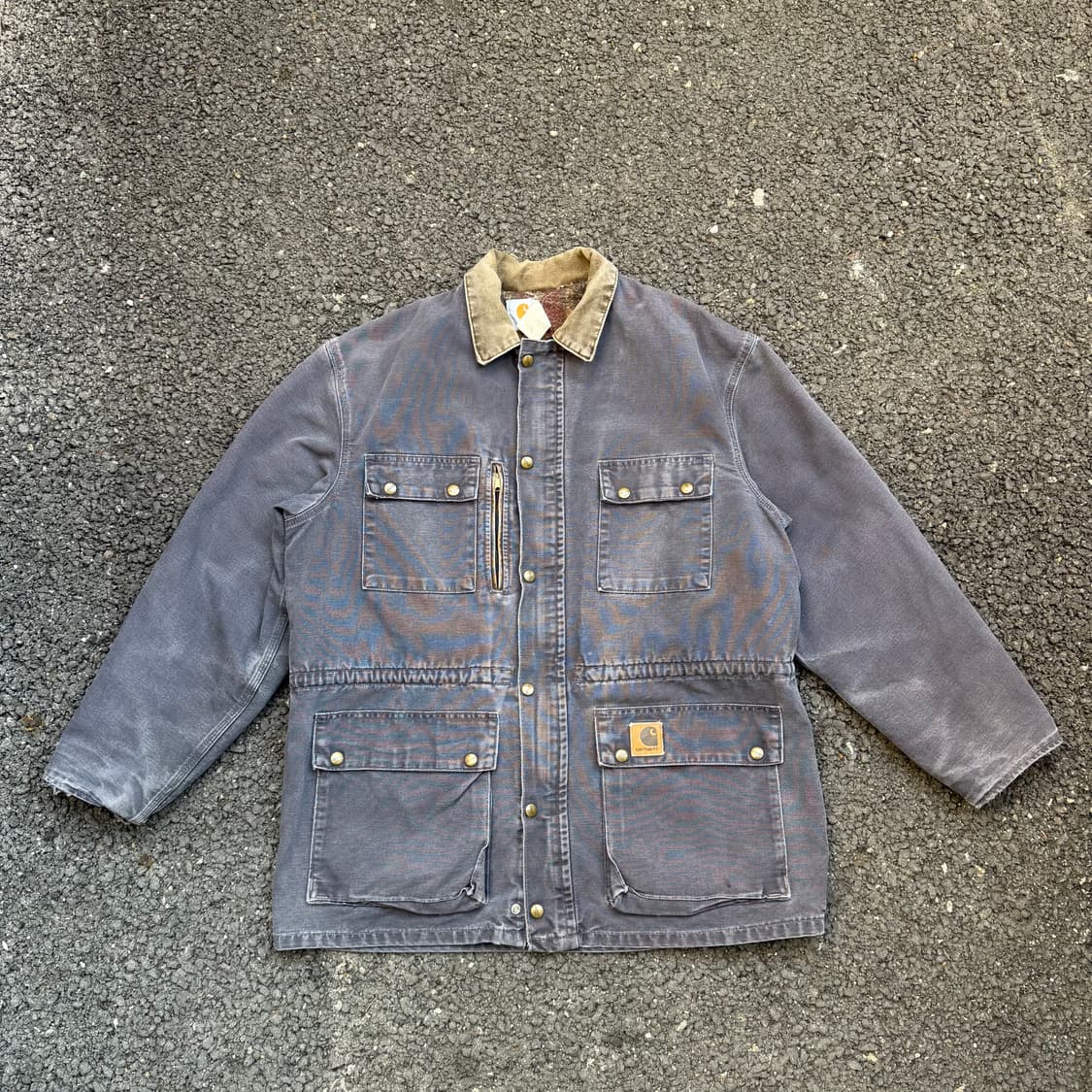 OG 90s USA 빈티지 칼하트 초어 워크 자켓 PB1317 PTL 상품이미지1