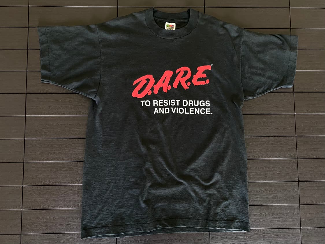 (L) 90s 빈티지 DARE 티셔츠 상품이미지1