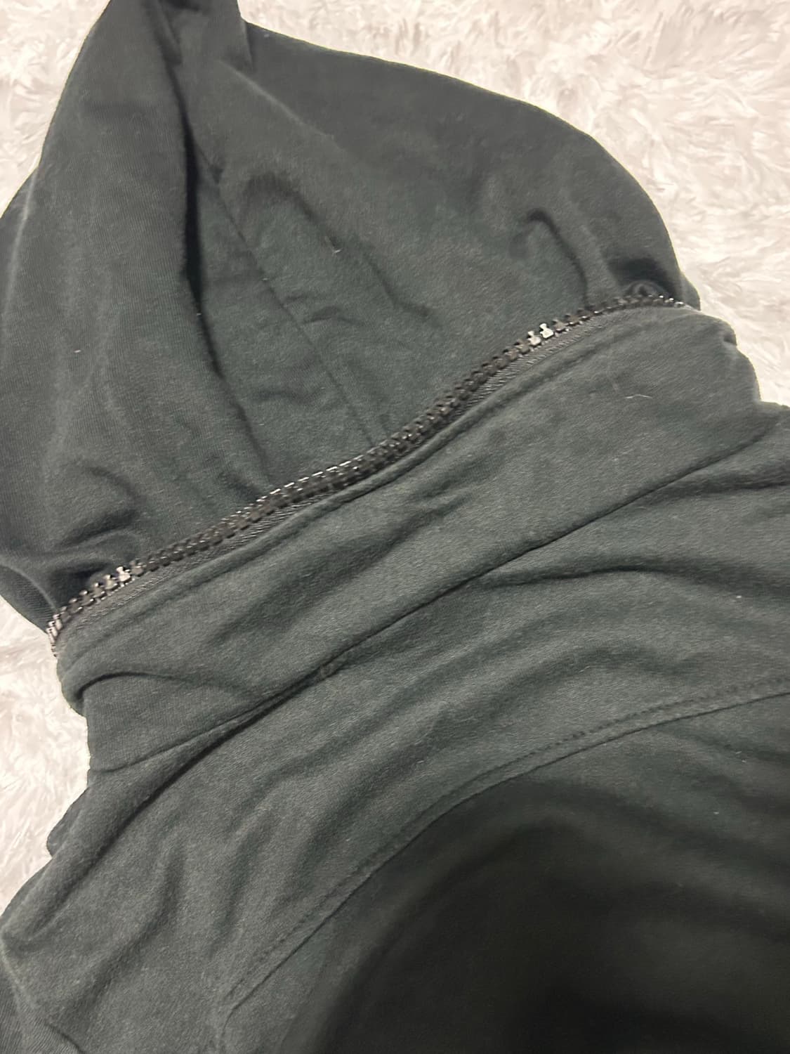 shirring hood zip-up 상품이미지8