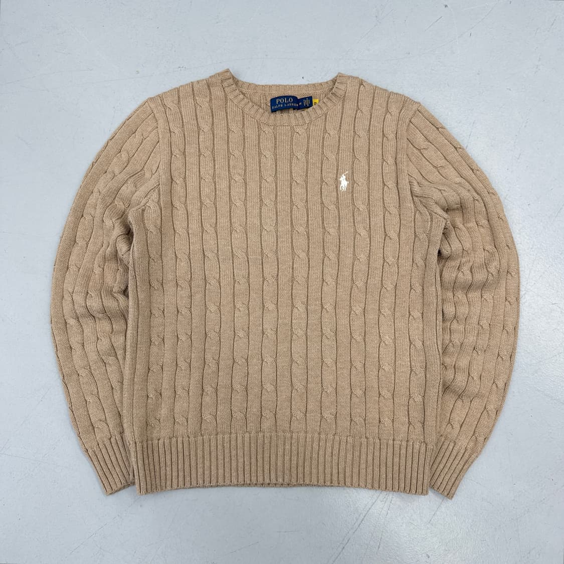 폴로 신형 포니 꽈배기 니트 상품이미지2