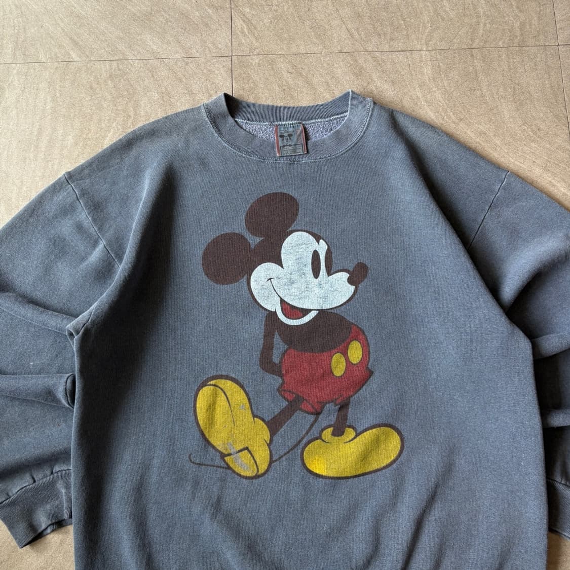 90년대 미국 생산 디즈니 미키마우스 스웻셔츠  상품이미지3