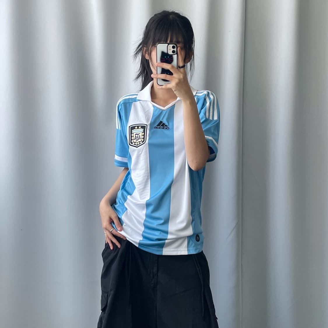 아디다스 루즈핏 2011-12 아르헨티나 져지 새상품 상품이미지1