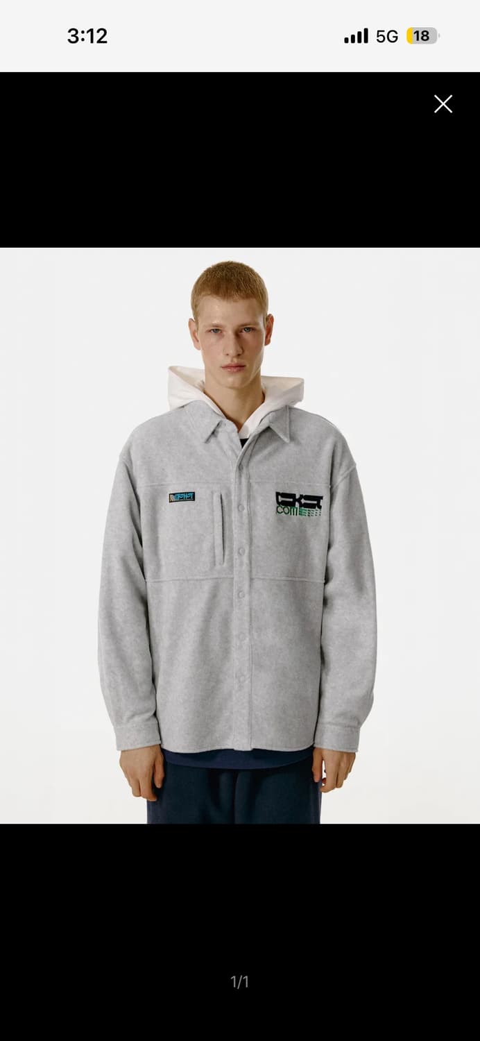 테켓 후리스 자켓 M 상품이미지1