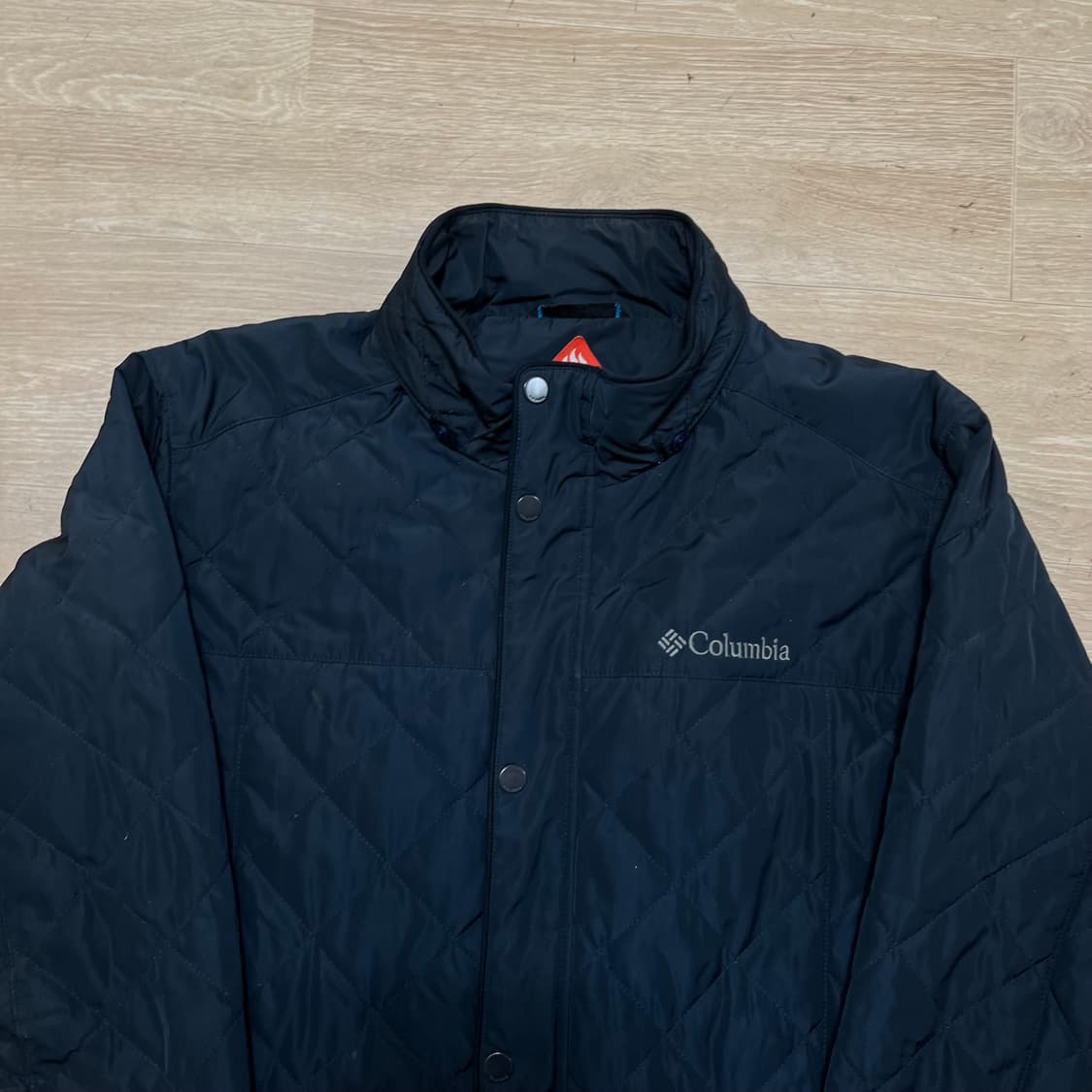 컬럼비아 옴니히트 퀼팅 경량패딩 점퍼 [네이비] L/100 상품이미지2