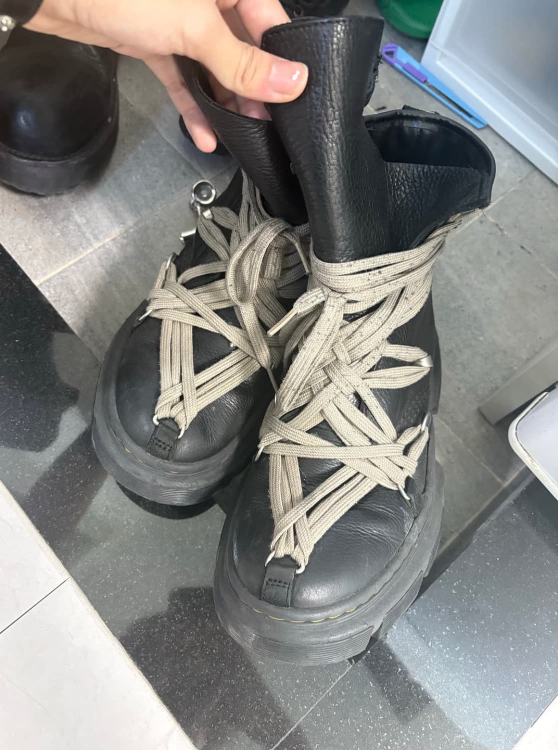 릭오웬스 닥터마틴 메가레이스 280 상품이미지1