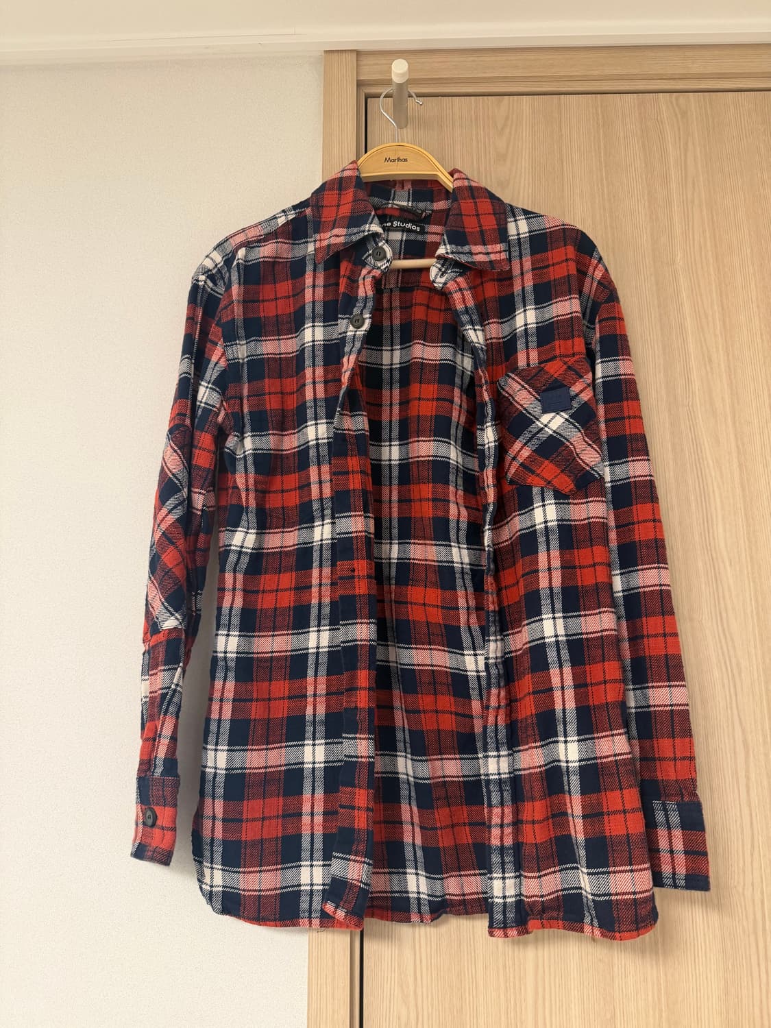 Acne Studios 체크 셔츠 판매합니다 🎸 상품이미지1