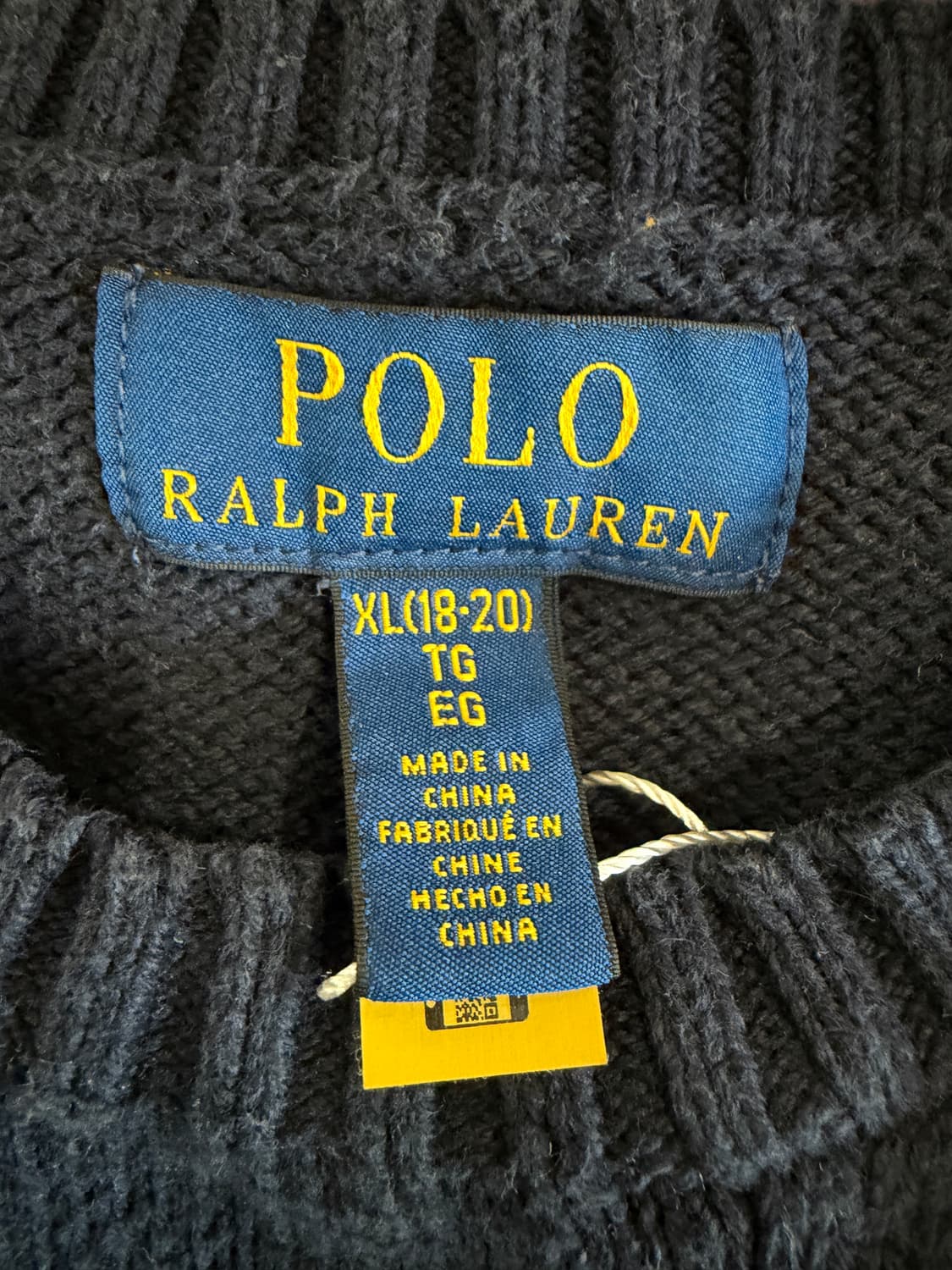 폴로 랄프로렌 보이즈 베어 니트 스웨터 상품이미지5