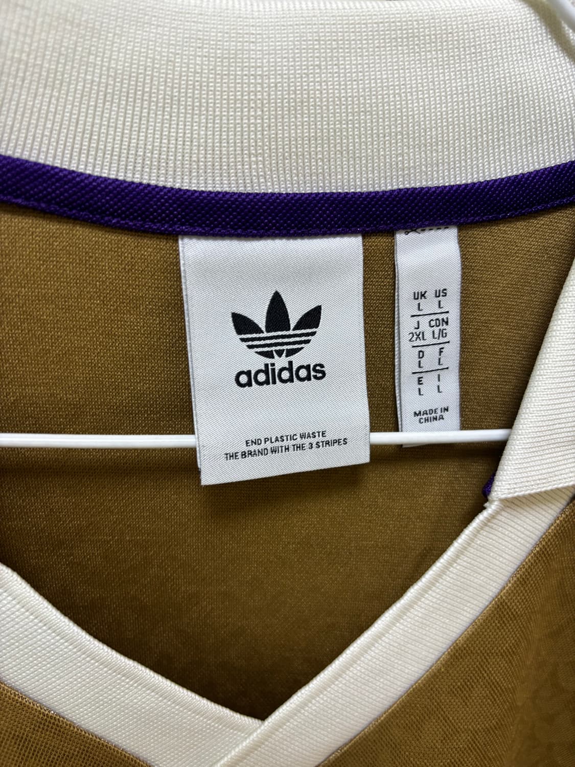 아디다스 오리지널스 아디컬러 70s헤리티지 나우 롱슬리브 티셔츠 브라운 상품이미지2