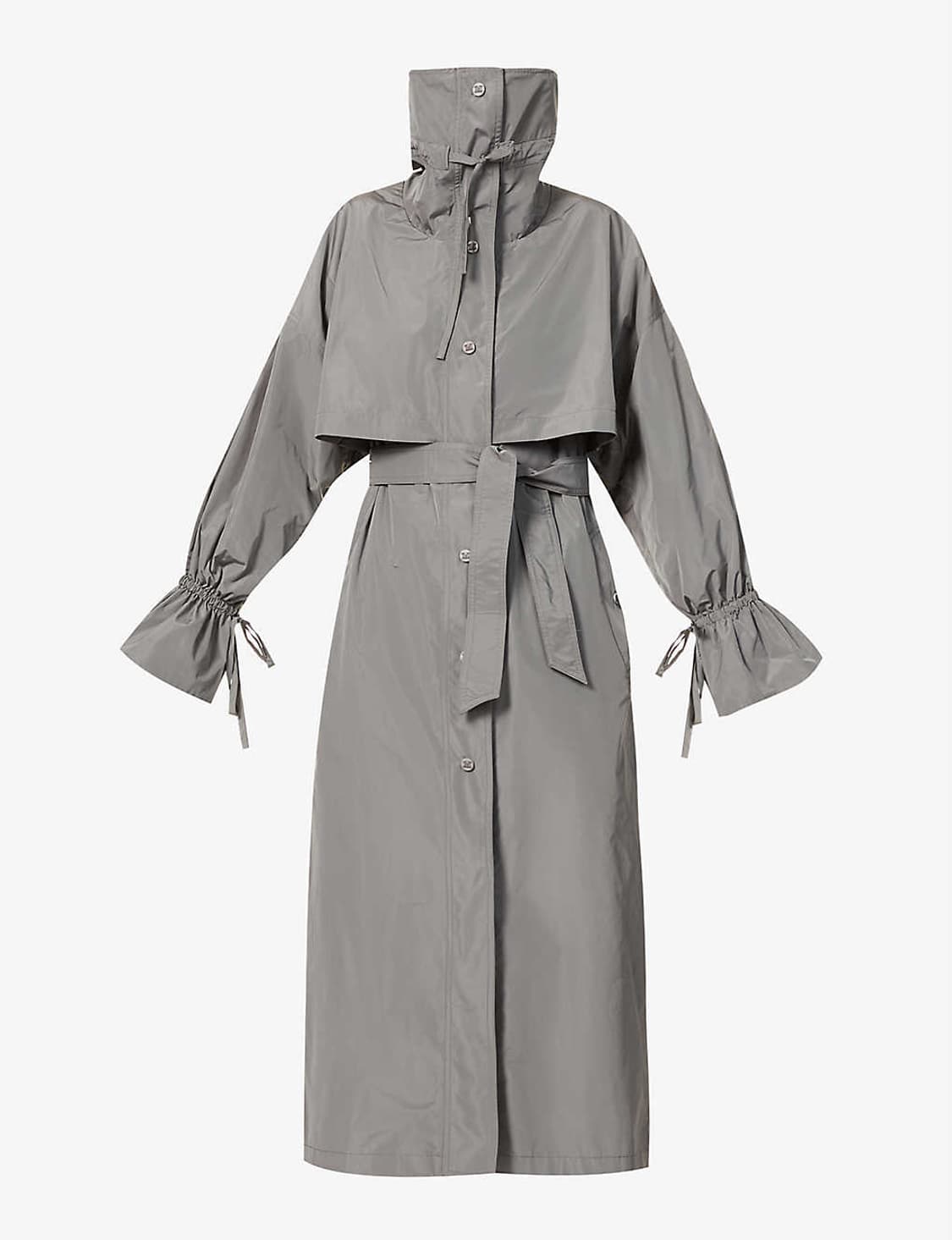 막스마라 하이넥 쉘파카 트렌치코트 상품이미지1