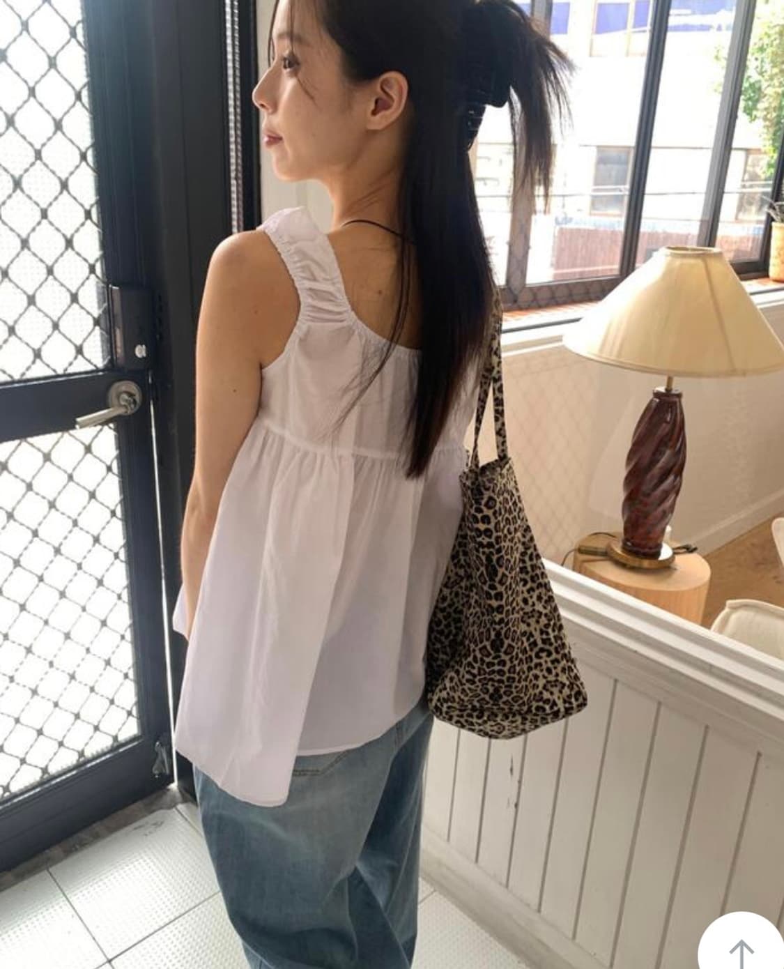 릿킴 레오파드 백 숄더백 상품이미지5