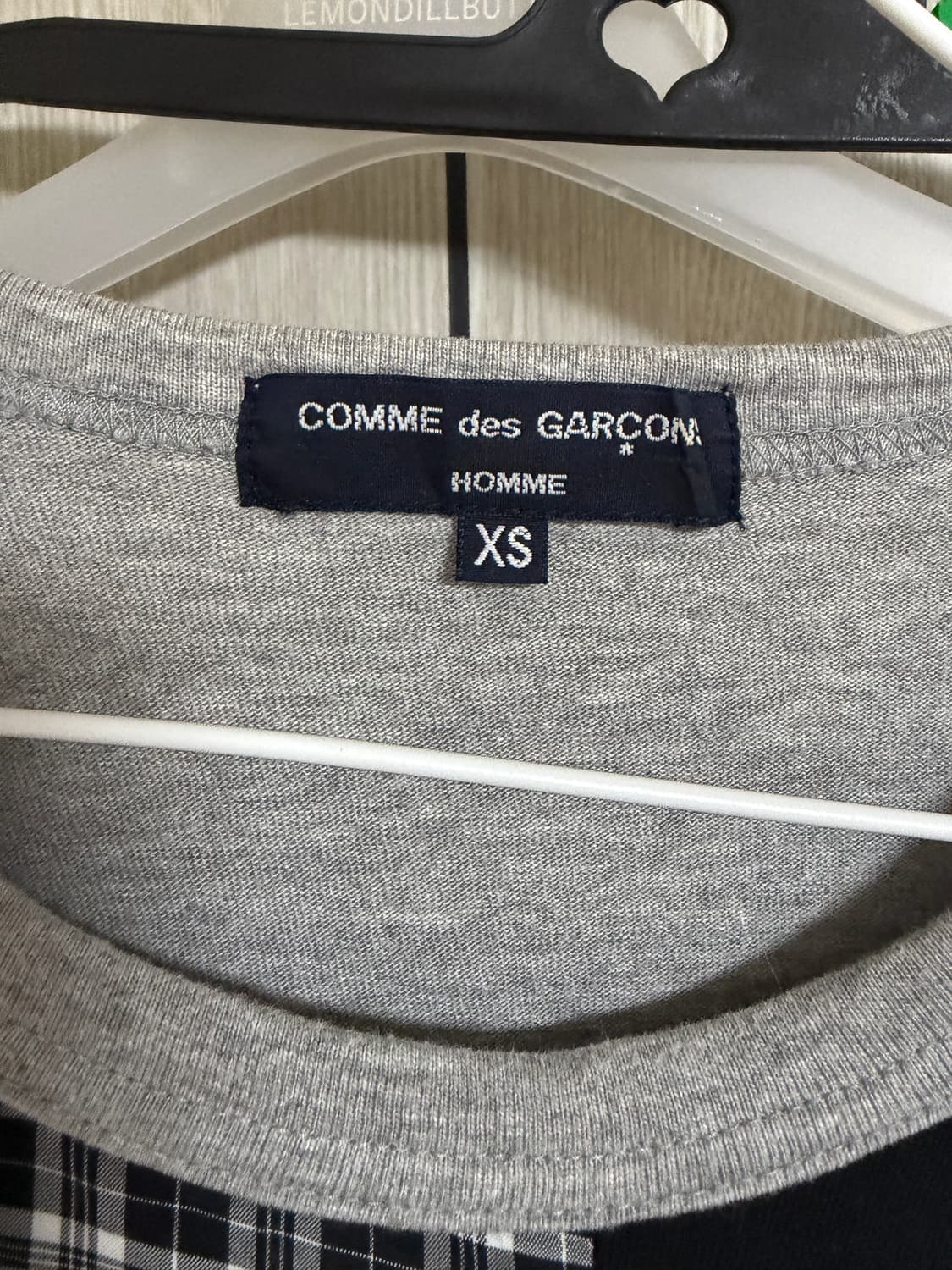 Comme des Garons Homme 패턴 긴팔티 상품이미지2
