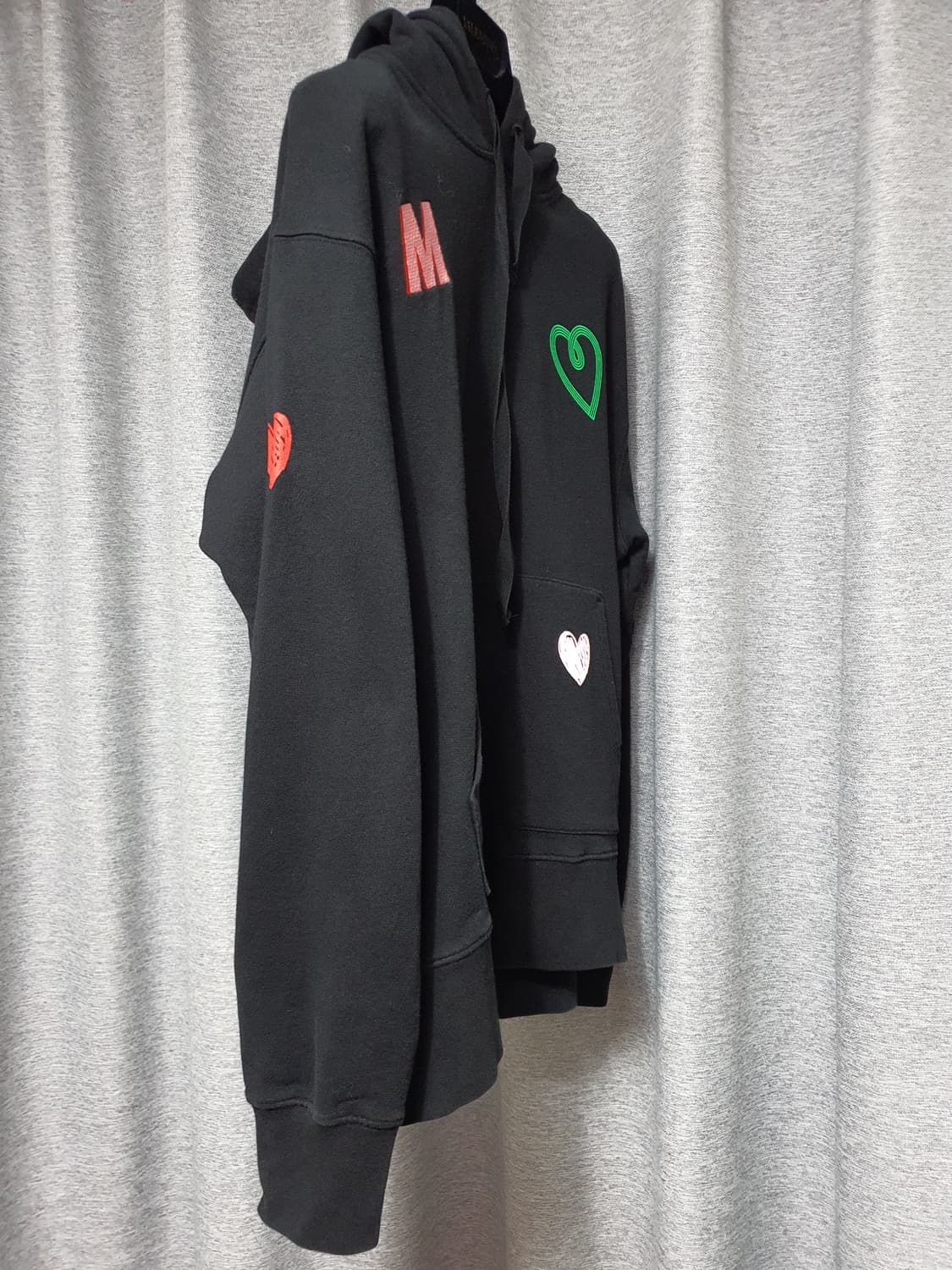 마커스루퍼 자수포인트 후드 맨투맨 티셔츠 s ~m 상품이미지3