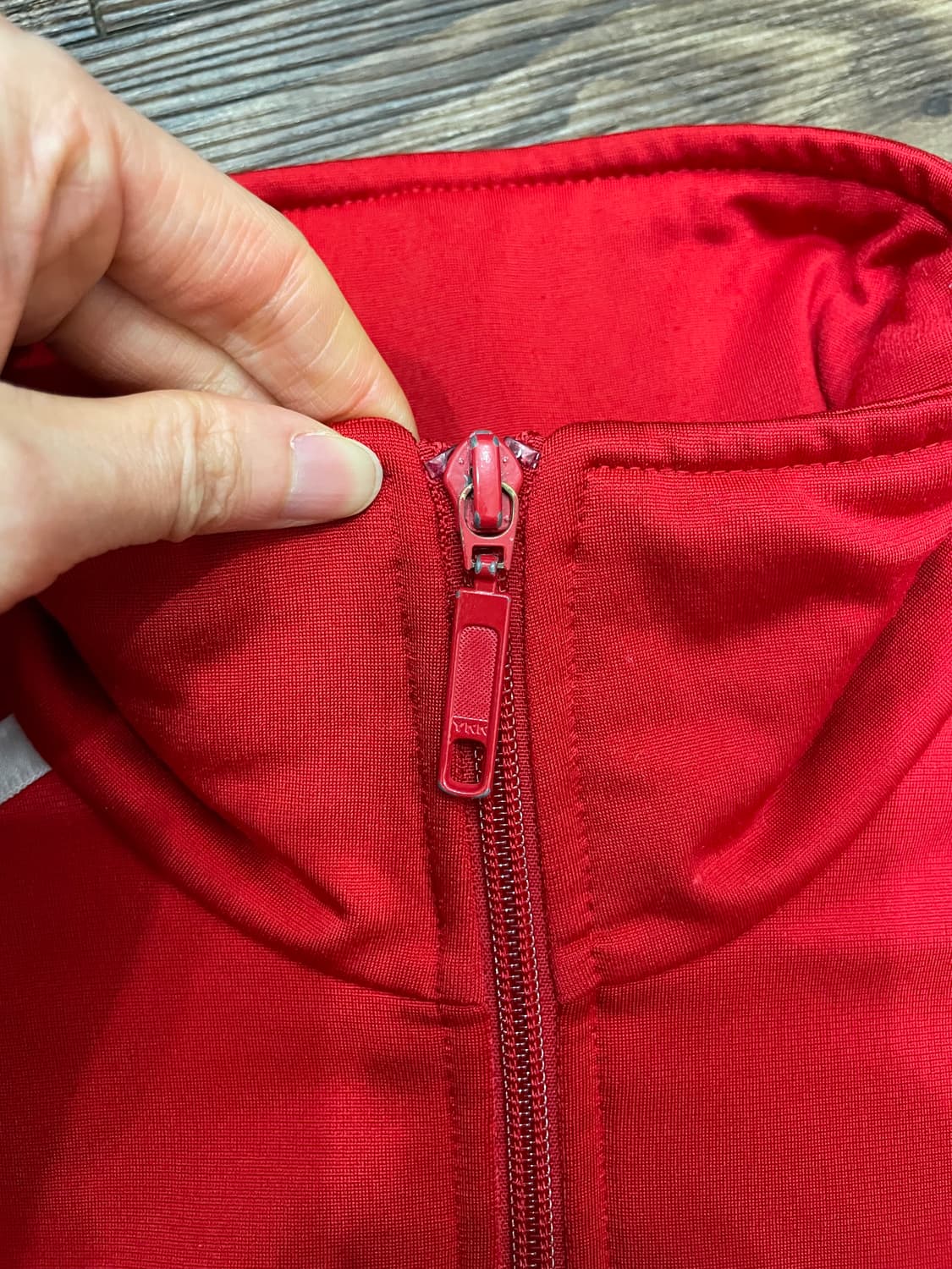 아디다스 파이어버드 트랙탑 져지 빨흰 레드 상품이미지5