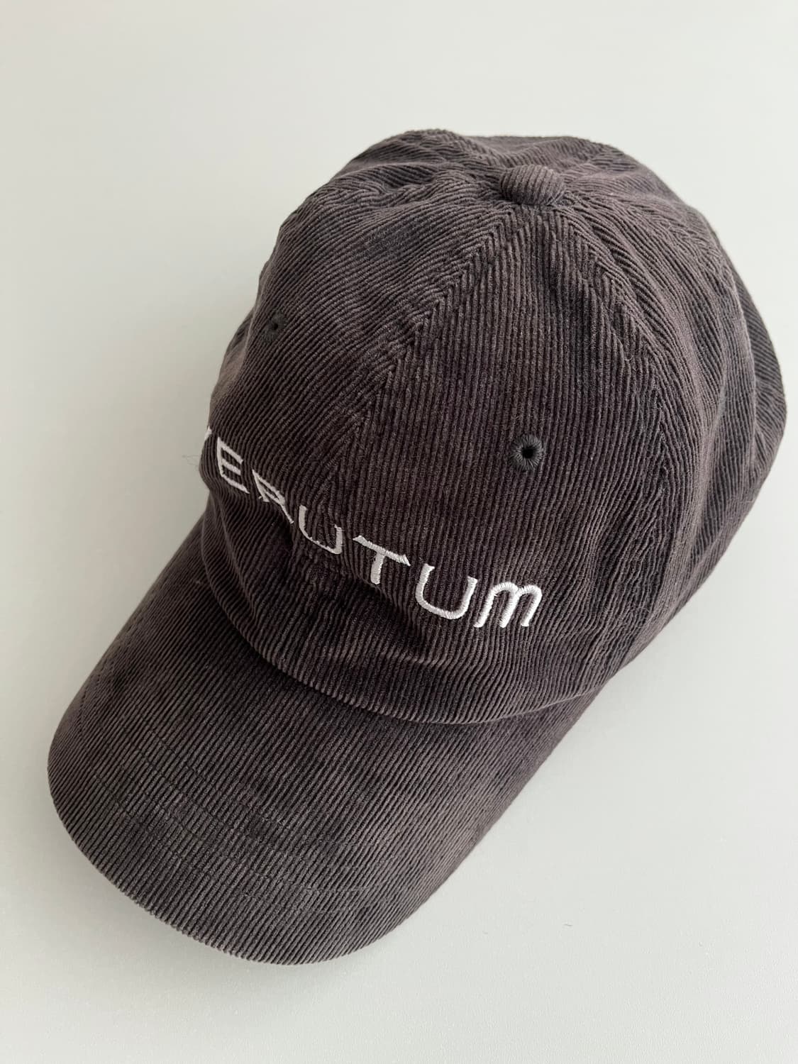 F) 베루툼 VERUTUM 아이비리그 코듀로이 볼캡 상품이미지1