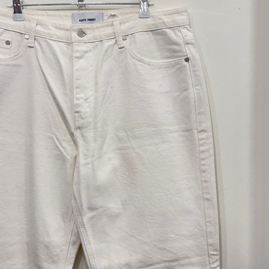 플라스틱 프로덕트 레귤러핏 화이드 데님팬츠 상품이미지1