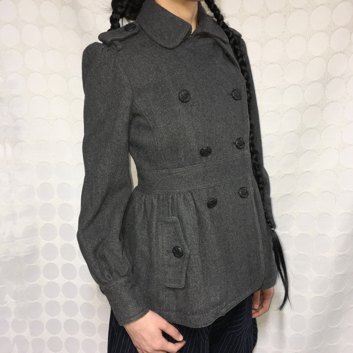 폴로 랄프 로렌 더블 브레스트 울 코트 상품이미지2