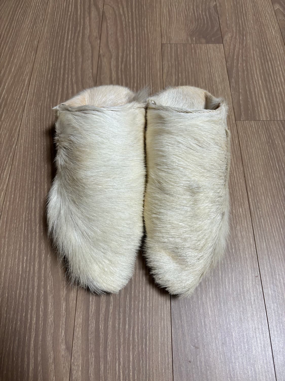 tta fur slipper - white 상품이미지2