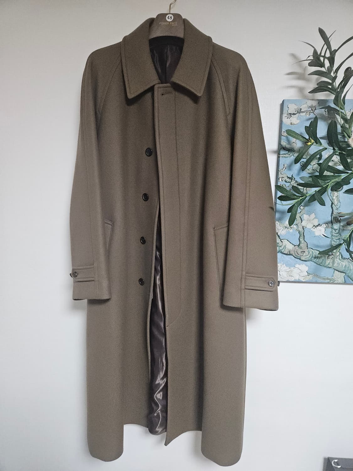 48) 포커페이스 수티엥 칼라 코트 모카 상품이미지1