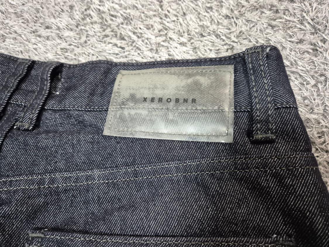 제로 XEROBNR 남성 원턱 와이드핏 데님 팬츠 L 상품이미지6