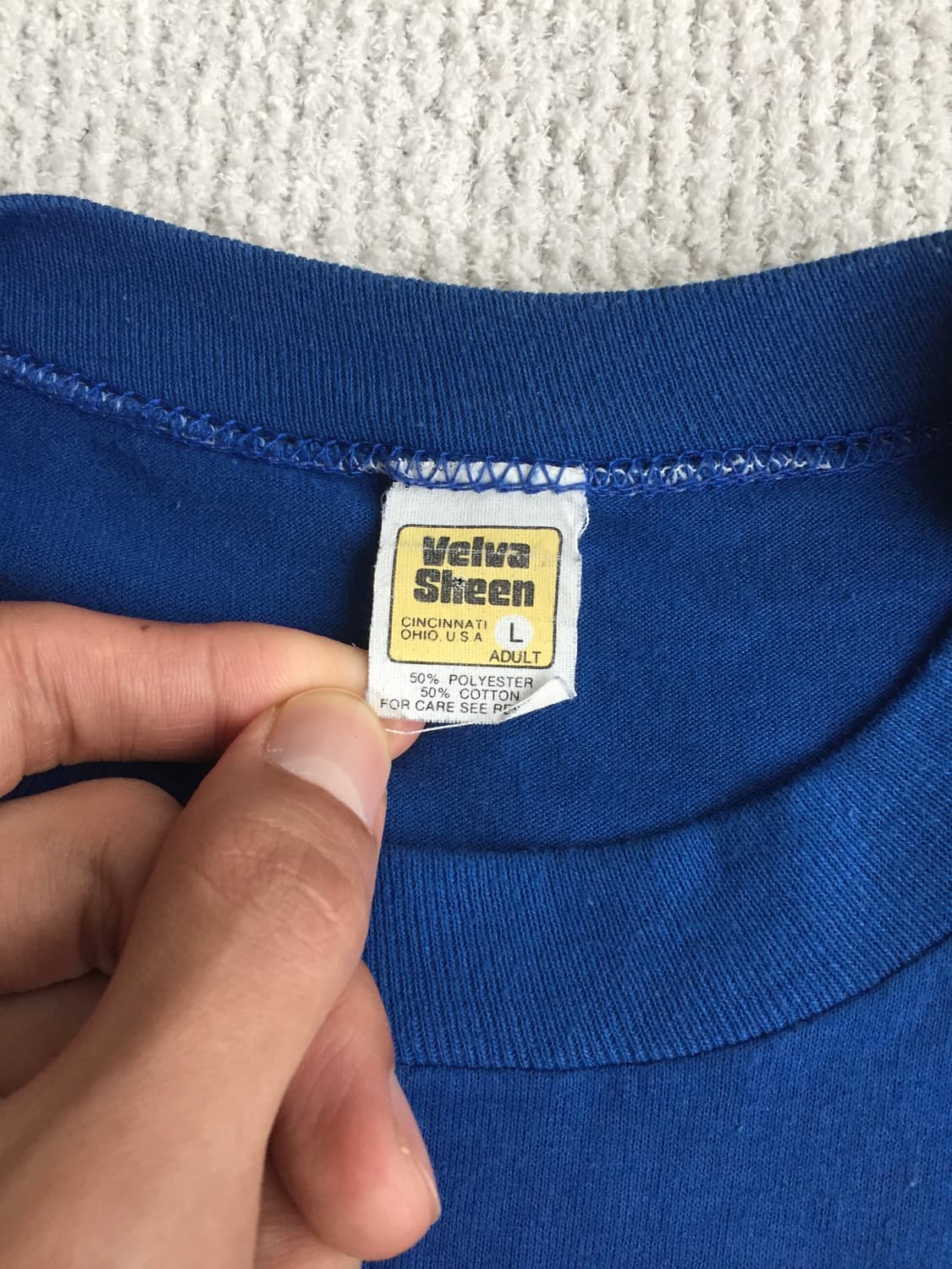 80’s velva sheen 빈티지 반팔 티셔츠 상품이미지5