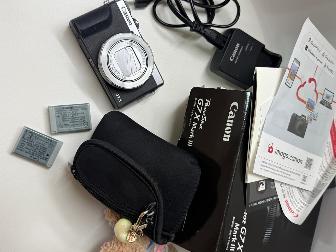 Canon G7x Mark3 실버 상품이미지1