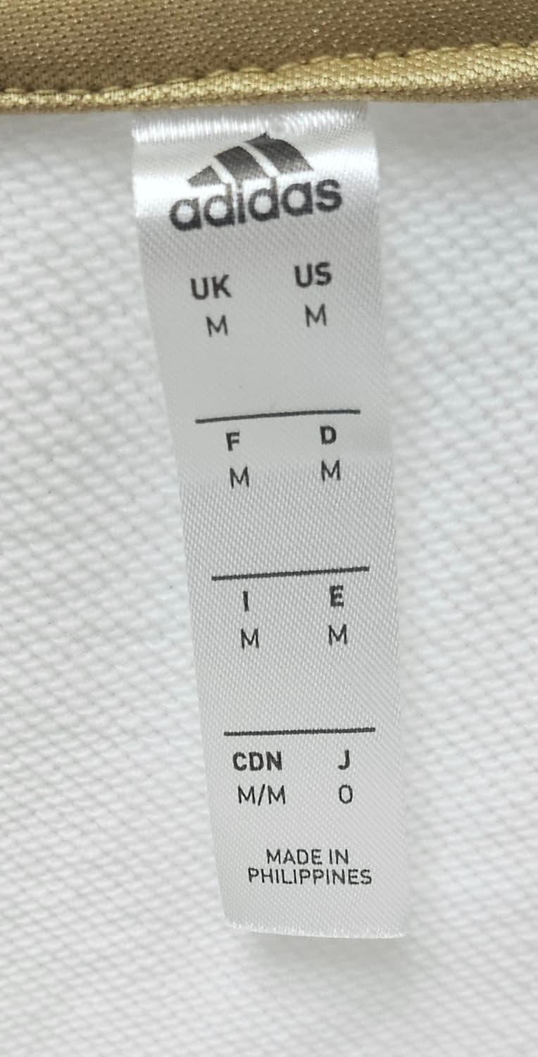 (95~100)M☆초대장급☆ 아디다스 레알마드리드 [화이트골드]트레이닝탑 상품이미지2