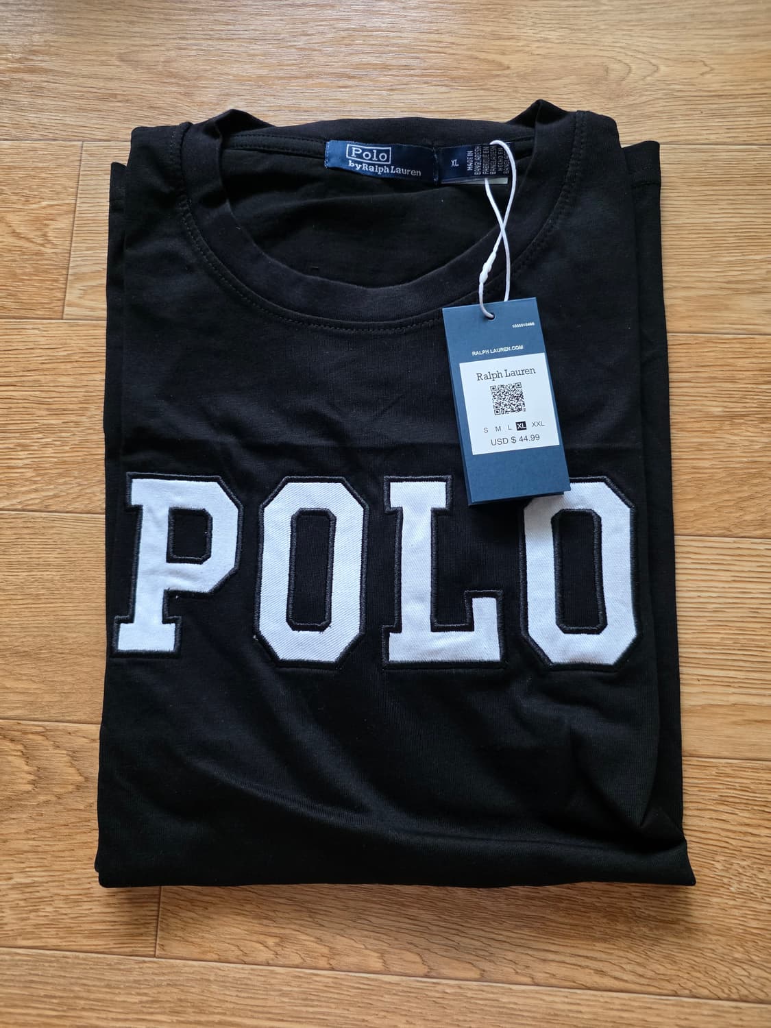 폴로 블랙 반팔 XL 상품이미지1