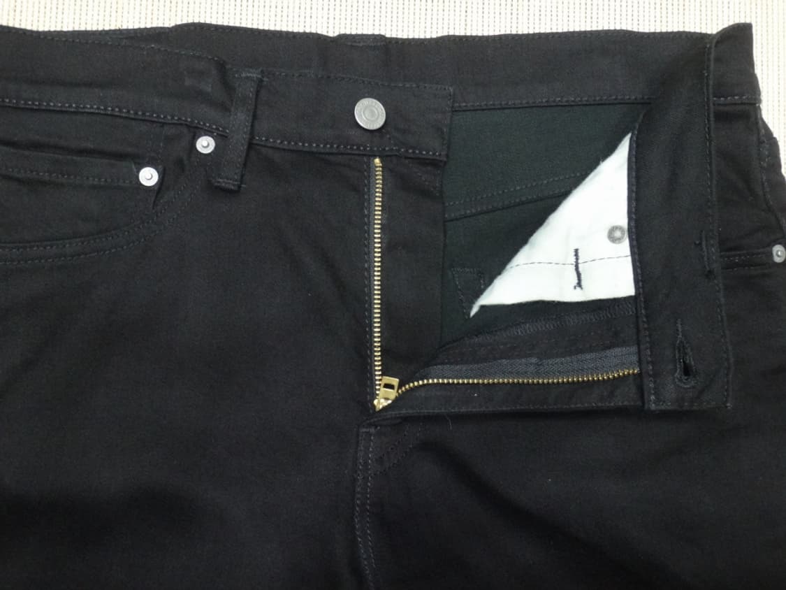 (34인치) Levis 리바이스511 남성 슬림 블랙진 상품이미지7