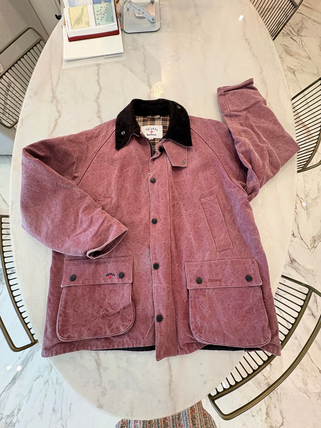 노아 바버 코튼 비데일 자켓 상품이미지3