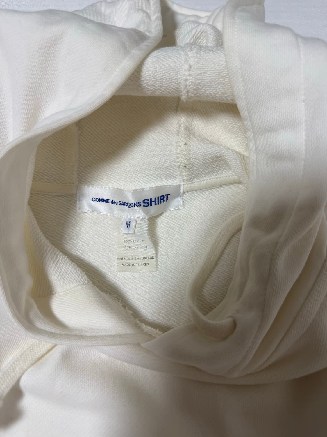 꼼데가르송 SHIRT 코튼 후드(M) 상품이미지3